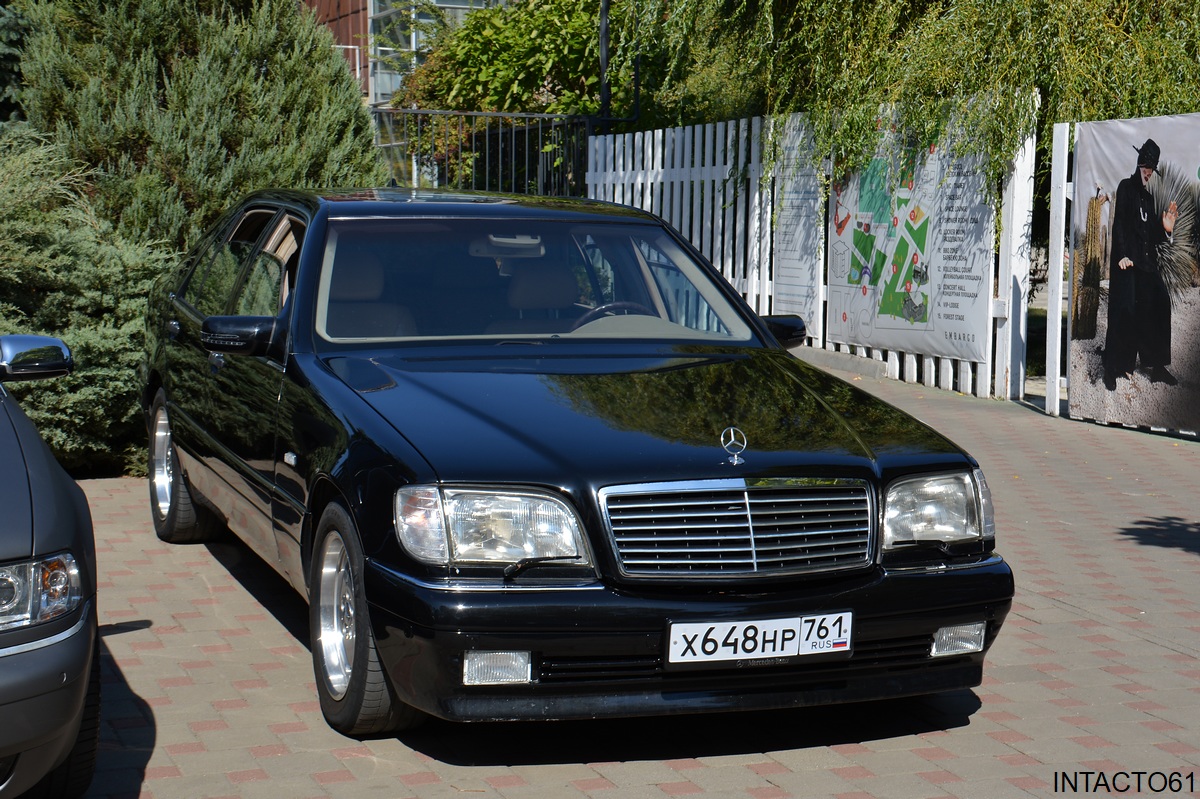 Ростовская область, № Х 648 НР 761 — Mercedes-Benz (W140) '91-98; Ростовская область — Retro Motor Show_2024_Сентябрь