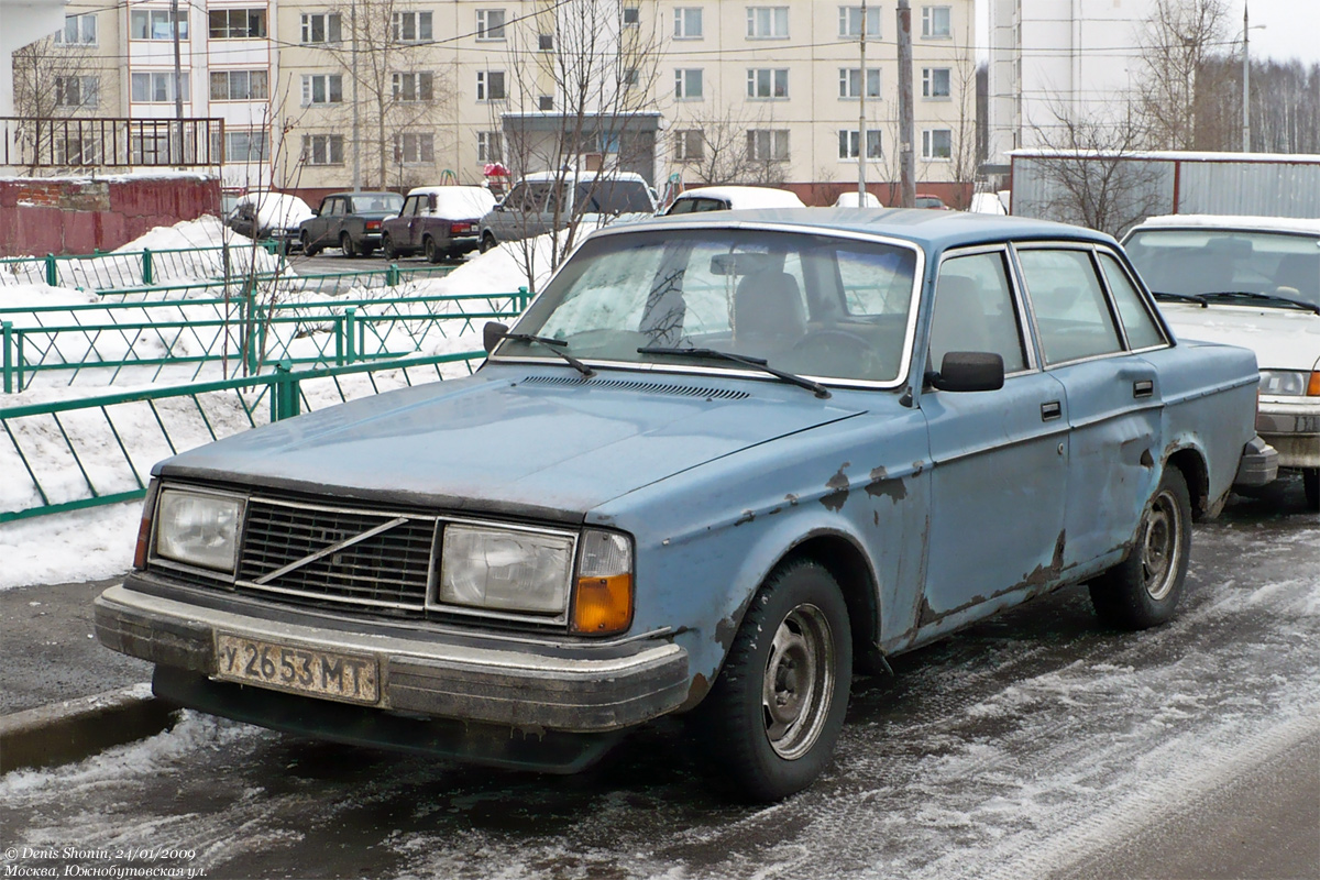 Москва, № У 2653 МТ — Volvo 244 GL '79-81