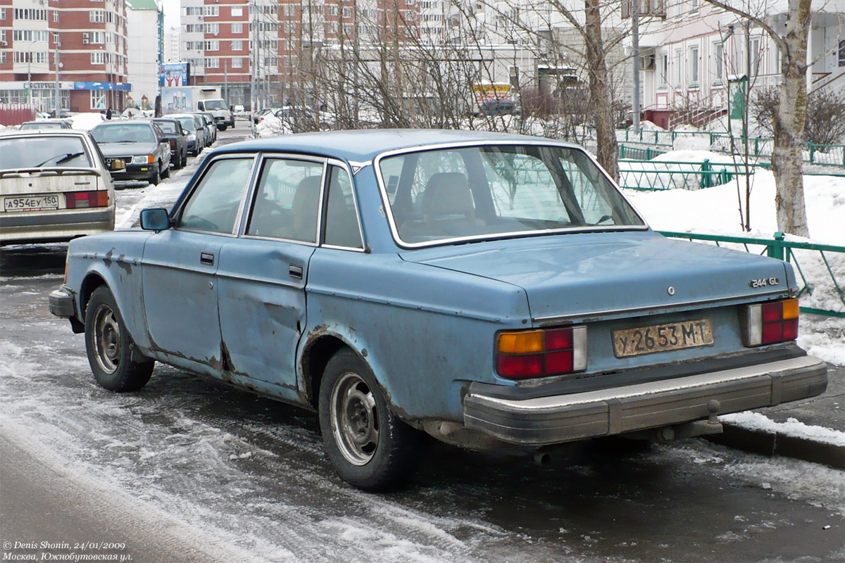 Москва, № У 2653 МТ — Volvo 244 GL '79-81