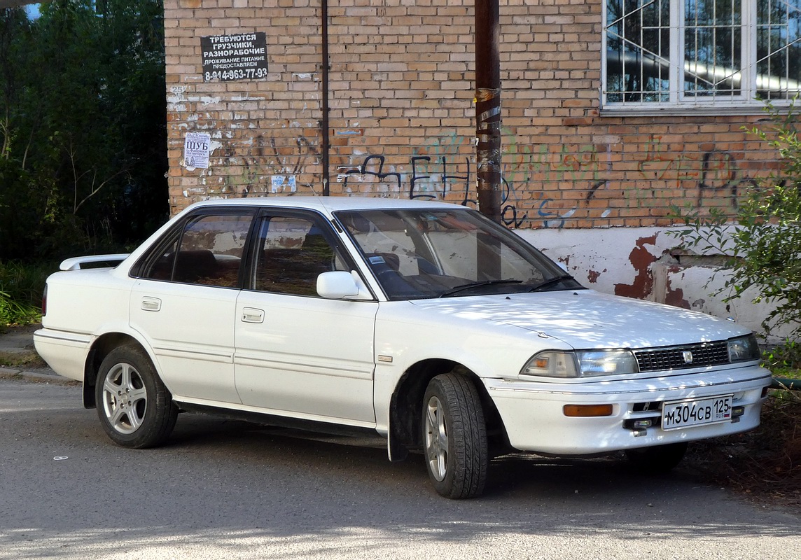 Приморский край, № М 304 СВ 125 — Toyota Corolla (E90) '87-92