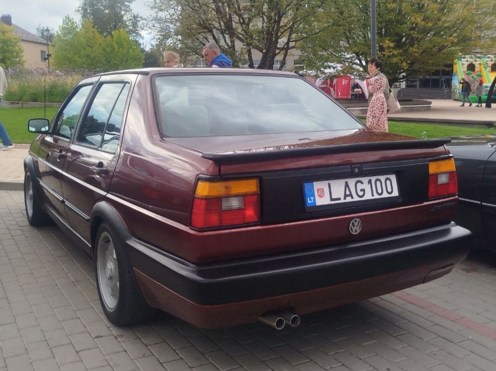 Литва, № LAG 100 — Volkswagen Jetta Mk2 (Typ 16) '84-92