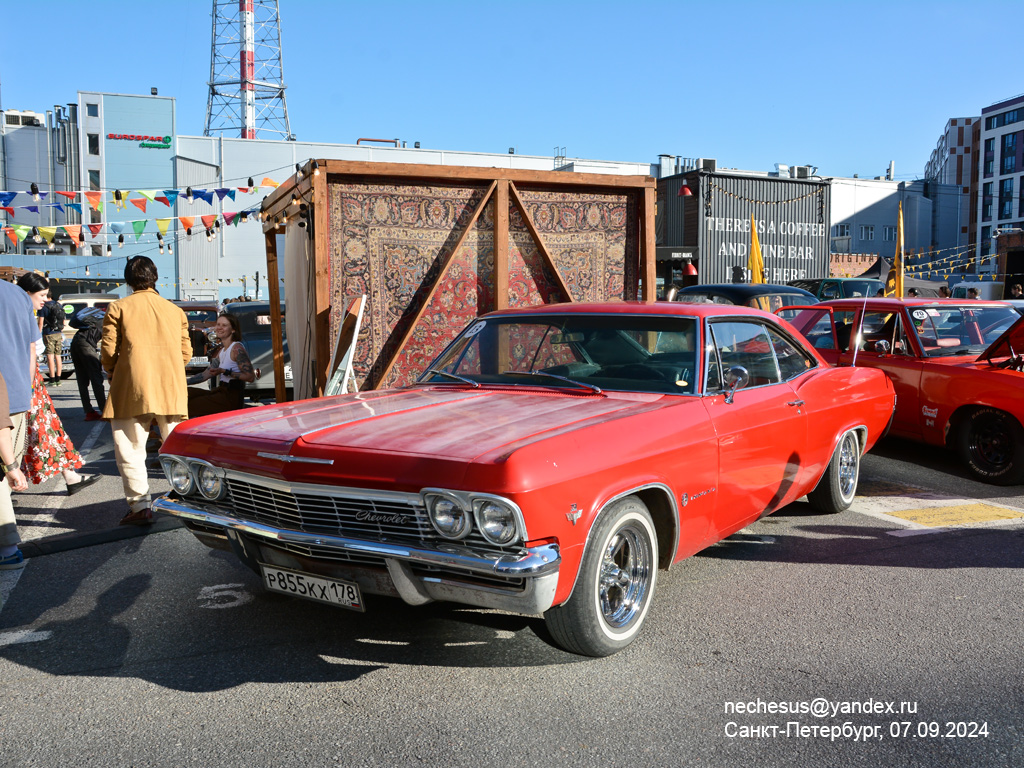 Санкт-Петербург, № Р 855 КХ 178 — Chevrolet Impala (4G) '65-70; Санкт-Петербург — Выставка классических и кастомных автомобилей и мотоциклов "Original Meet 2024"