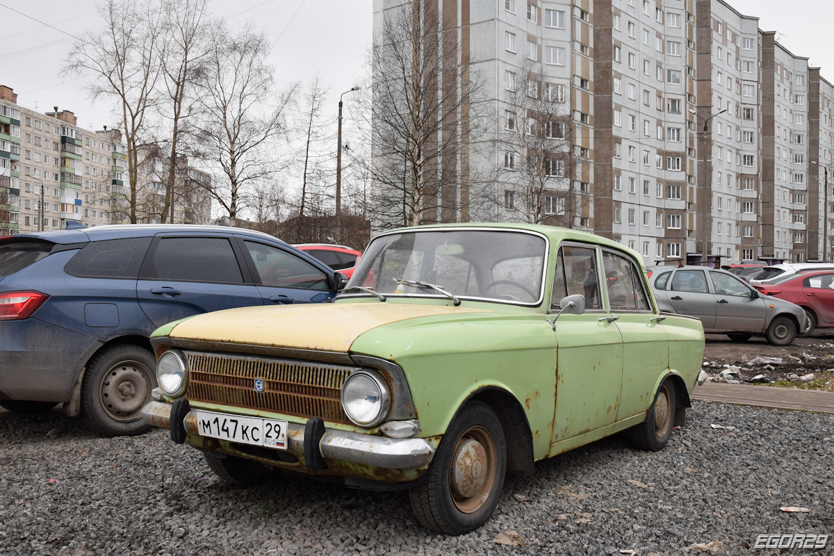 Архангельская область, № М 147 КС 29 — Москвич-412ИЭ (Иж) '70-82