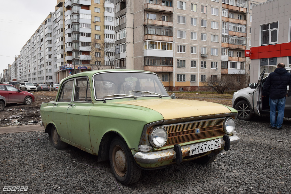 Архангельская область, № М 147 КС 29 — Москвич-412ИЭ (Иж) '70-82