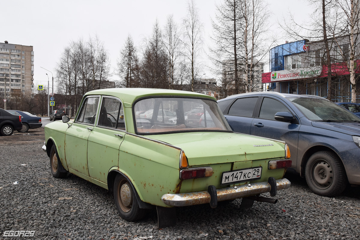 Архангельская область, № М 147 КС 29 — Москвич-412ИЭ (Иж) '70-82