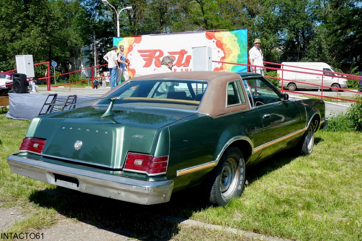 Ростовская область, № (61) Б/Н 0080 — Mercury Cougar (4G) '77-79; Ростовская область — Retro Motor Show_2010_Июнь