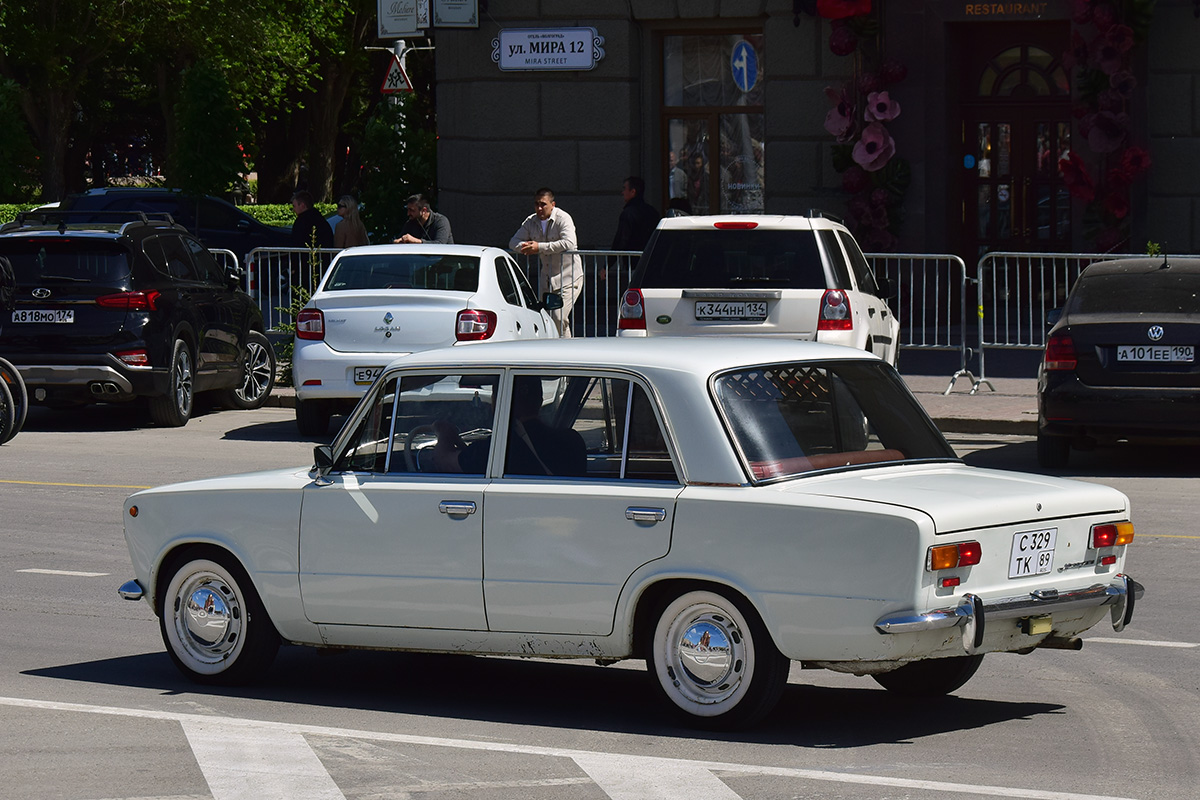 Ямало-Ненецкий автономн. округ, № С 329 ТК 89 — ВАЗ-2101 '70-83; Волгоградская область — День Победы 9 мая 2024