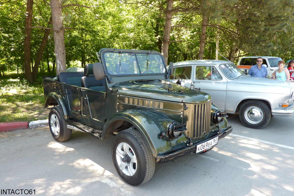 Ростовская область, № К 069 ВА 161 — ГАЗ-69А '53-73; Ростовская область — Retro Motor Show_2010_Июнь