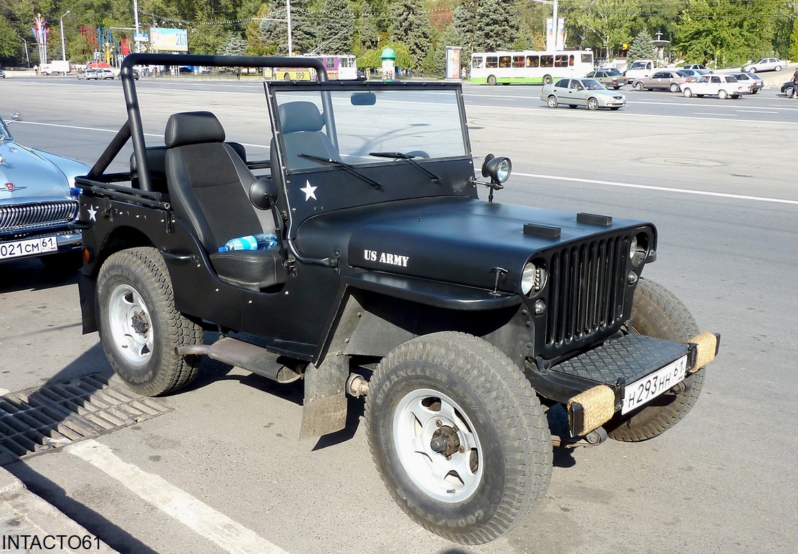 Ростовская область, № Н 293 НН 61 — Willys MB '41-45; Ростовская область — Retro Motor Show_2010_Сентябрь