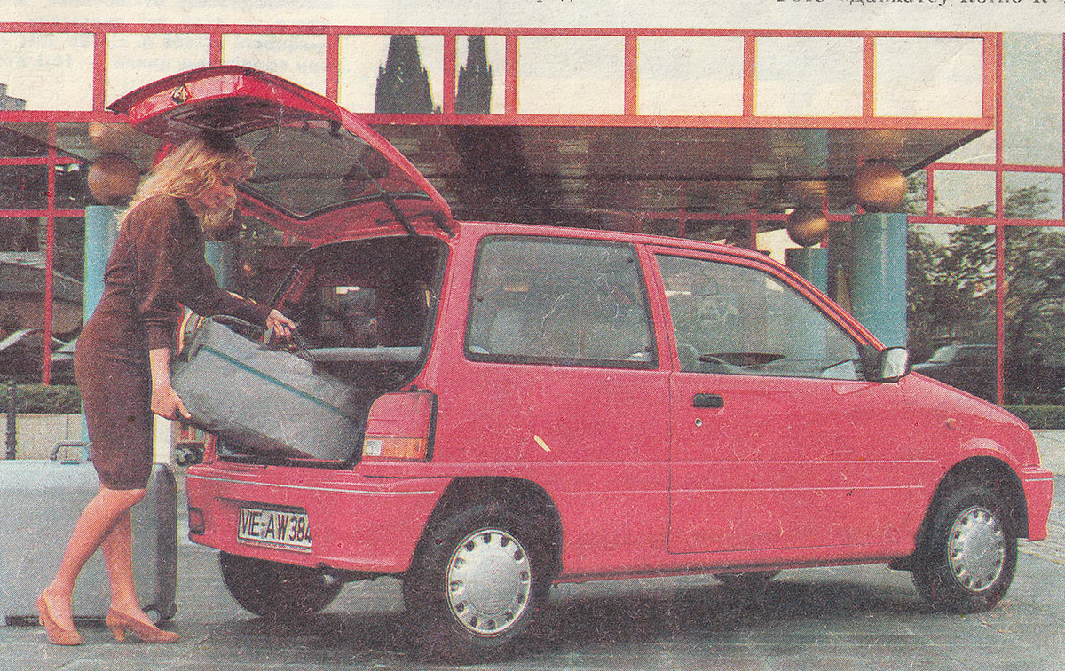 Германия, № VIE-AW 384 — Daihatsu Cuore (L70/L80) '85-90; Германия — Старые фотографии