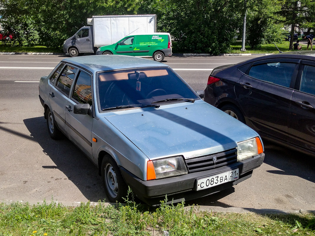 Москва, № С 083 ВА 21 — ВАЗ-21099 '90-04; Чувашия — Вне региона