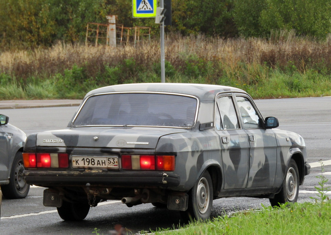 Новгородская область, № К 198 АН 53 — ГАЗ-31029 '92-97