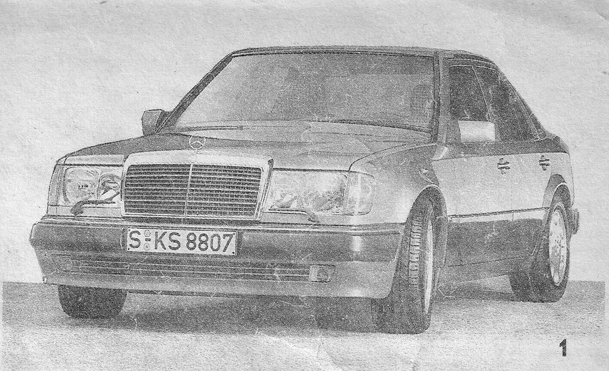 Германия, № S-KS 8807 — Mercedes-Benz (W124) '84-96; Германия — Федеративная республика Германия (1949-1990)