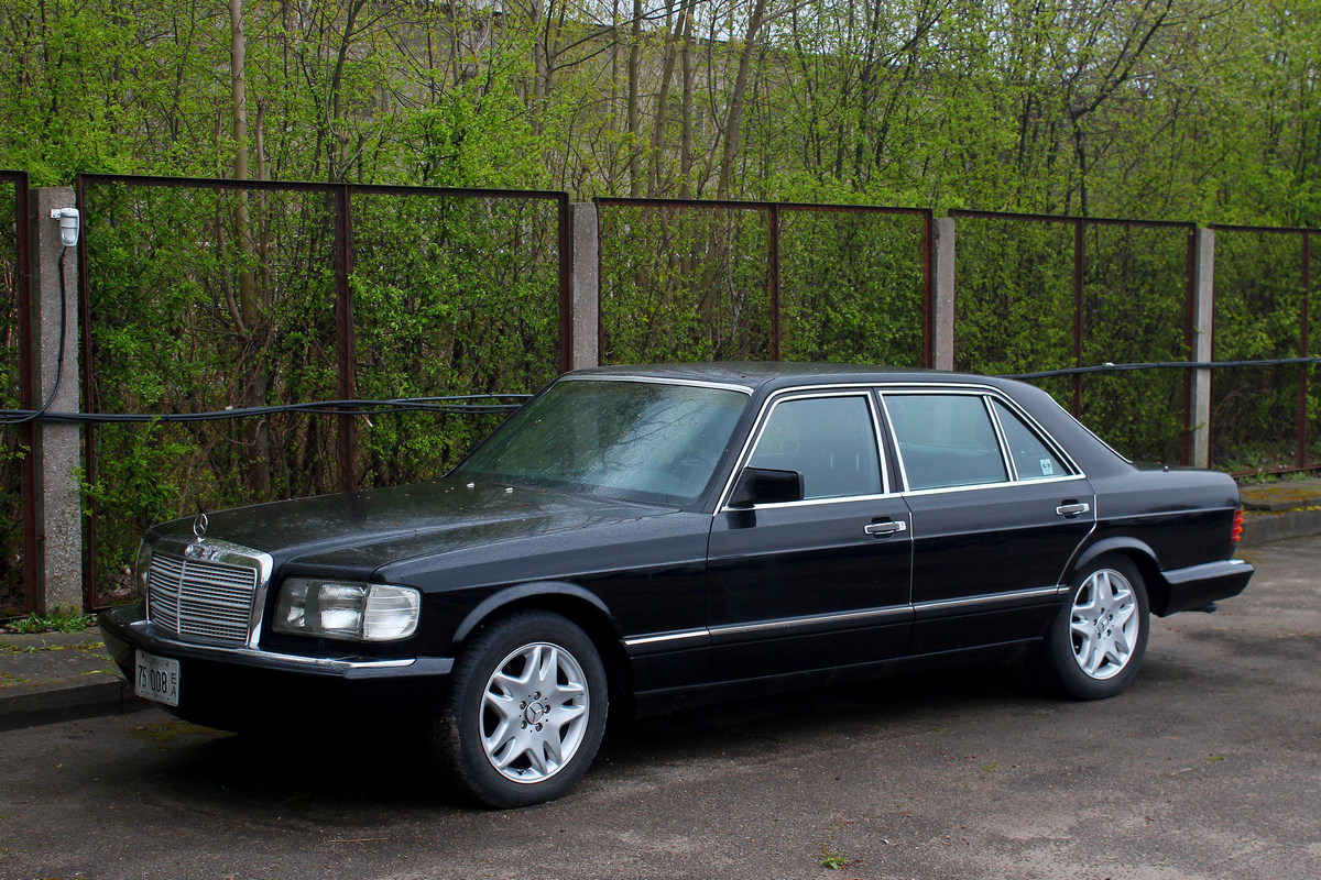 Литва, № 75 008 EA — Mercedes-Benz (W126) '79-91