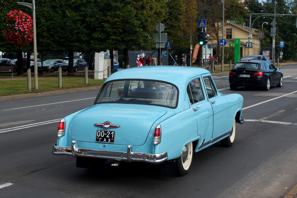 Латвия, № 00-21 ГАЗ — ГАЗ-21 Волга (общая модель); Латвия — Retro Jūrmala 25