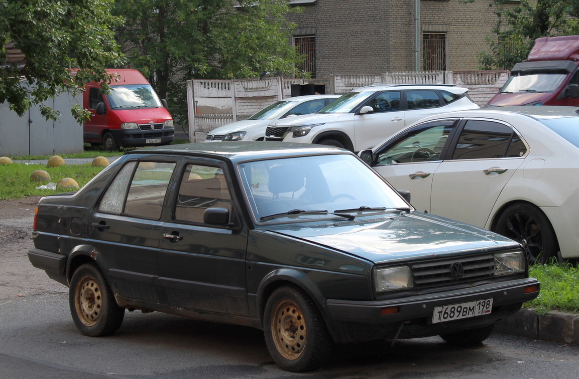 Санкт-Петербург, № Т 689 ВМ 198 — Volkswagen Jetta Mk2 (Typ 16) '84-92