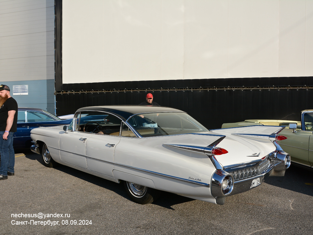 Архангельская область, № О 167 НМ 29 — Cadillac DeVille (1G) '59-60; Санкт-Петербург — Выставка классических и кастомных автомобилей и мотоциклов "Original Meet 2024"