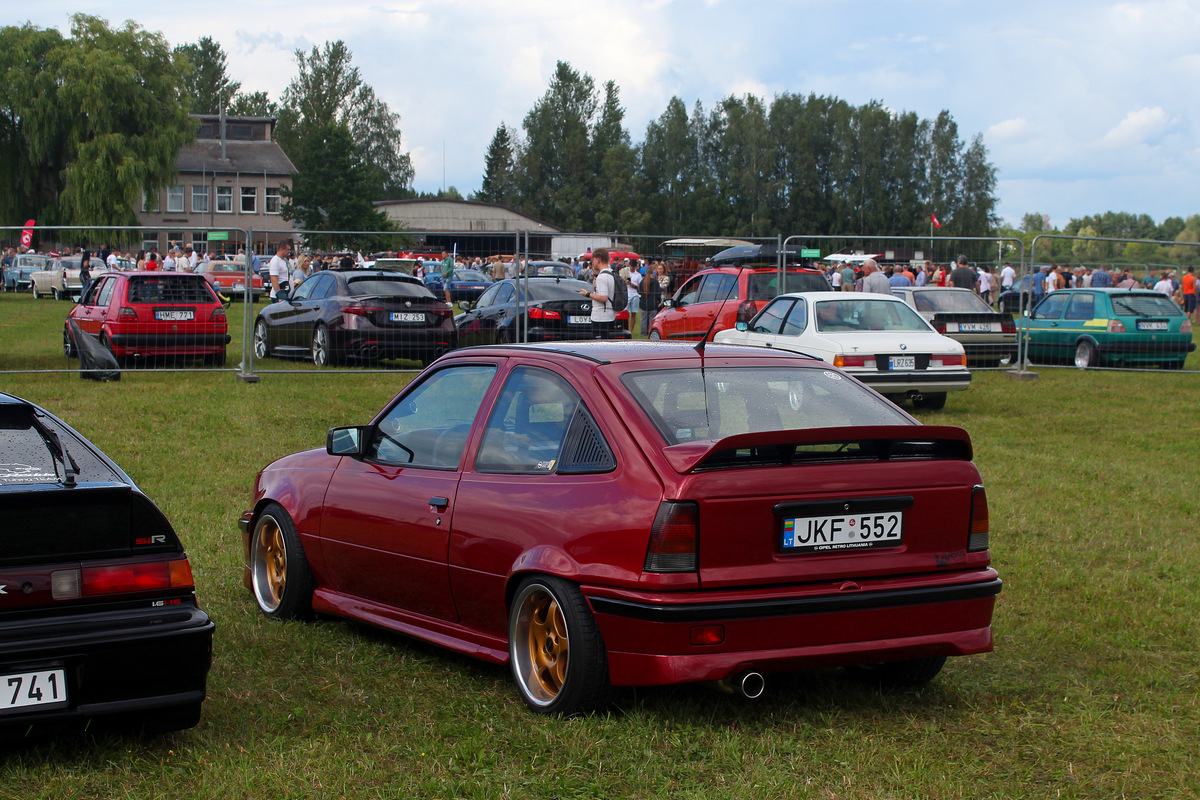 Литва, № JKF 552 — Opel Kadett (E) '84-95; Литва — Nesenstanti klasika 2024