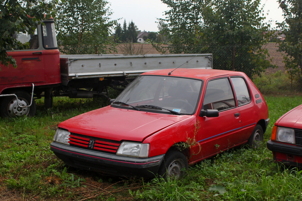 Литва, № (LT) U/N 0092 — Peugeot 205 '83-98