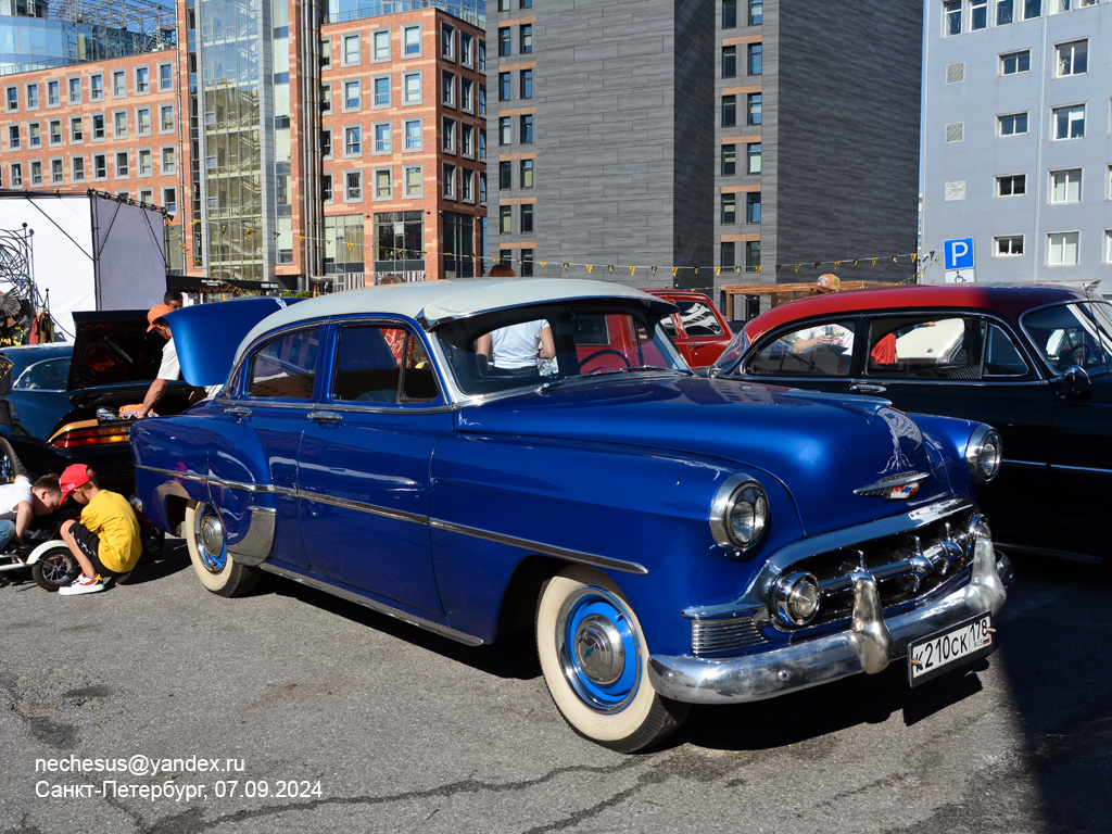 Санкт-Петербург, № К 210 СК 178 — Chevrolet 210 (1G) '53-54; Санкт-Петербург — Выставка классических и кастомных автомобилей и мотоциклов "Original Meet 2024"