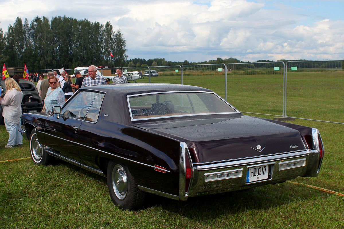 Литва, № H00347 — Cadillac DeVille (4G) '71-76; Литва — Nesenstanti klasika 2024