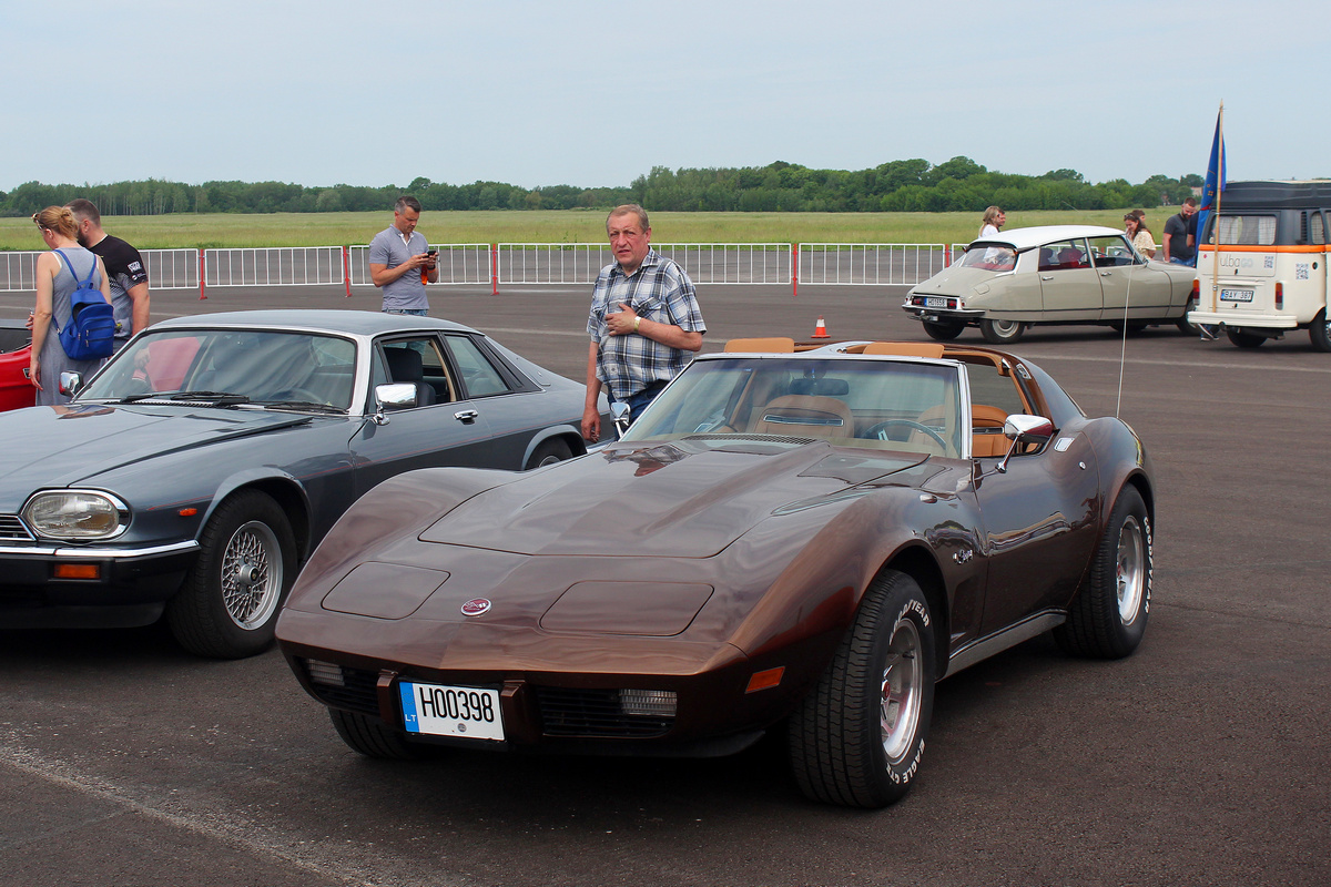 Литва, № H00398 — Chevrolet Corvette (C3) '68-82; Литва — Retro mugė 2024