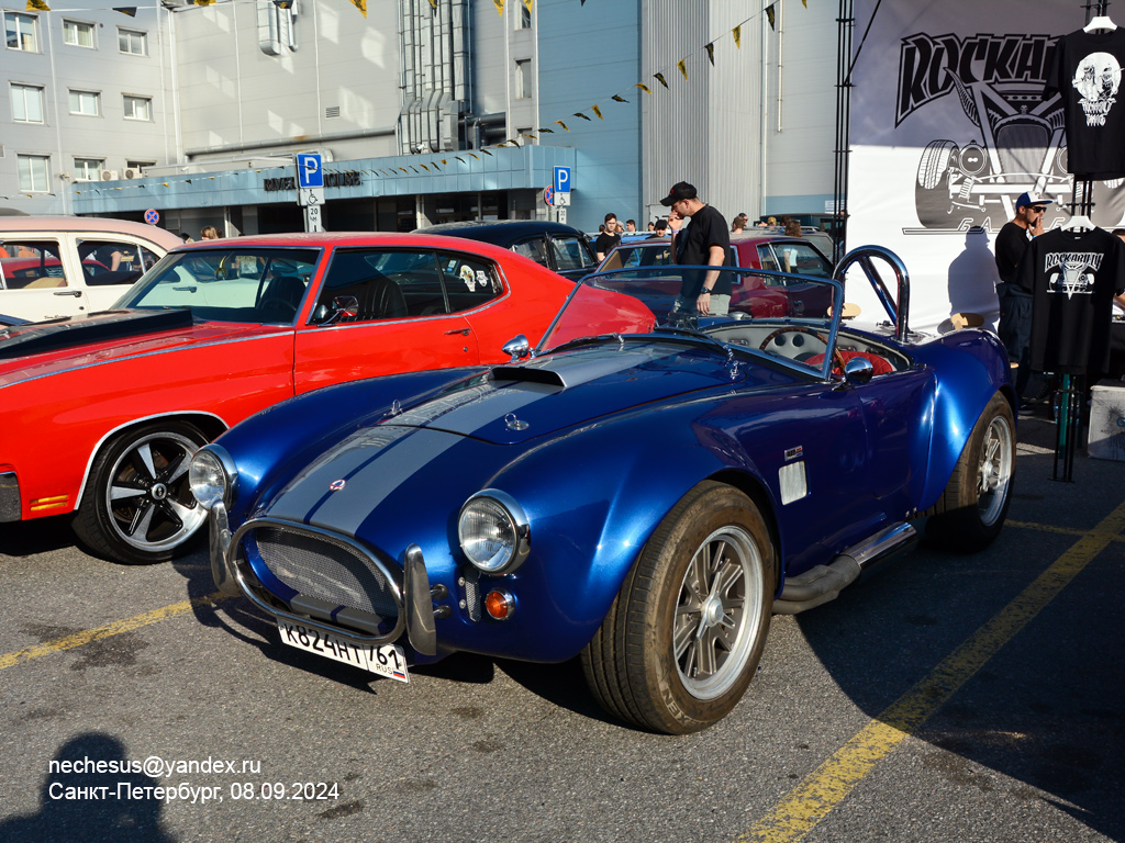 Ростовская область, № К 824 НТ 761 — AC Cobra '62-01; Санкт-Петербург — Выставка классических и кастомных автомобилей и мотоциклов "Original Meet 2024"