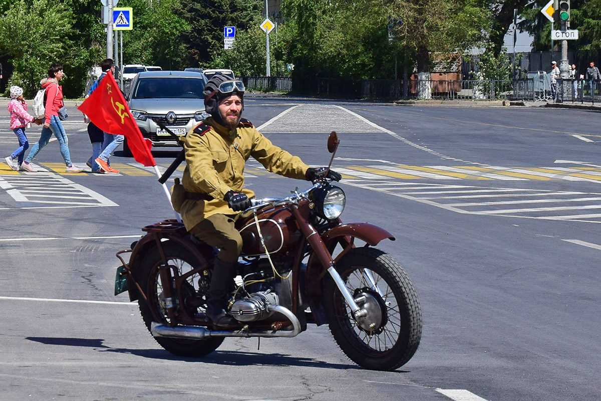 Самарская область, № 5035 СС 63 — ИМЗ М-61 Ирбит '57-61; Волгоградская область — День Победы 9 мая 2024