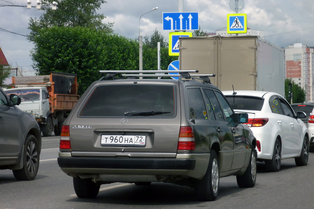 Тюменская область, № Т 960 НА 72 — Mercedes-Benz (S124) '86-96