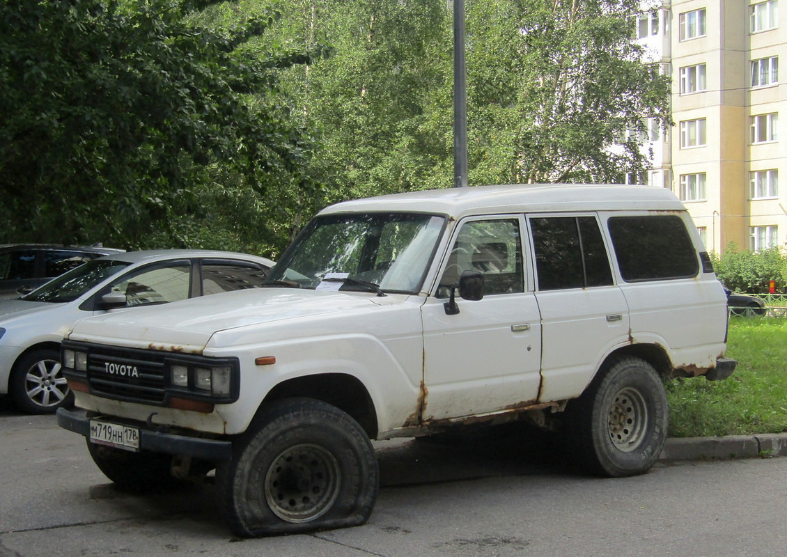 Санкт-Петербург, № М 719 НН 178 — Toyota Land Cruiser (J60) '80-90