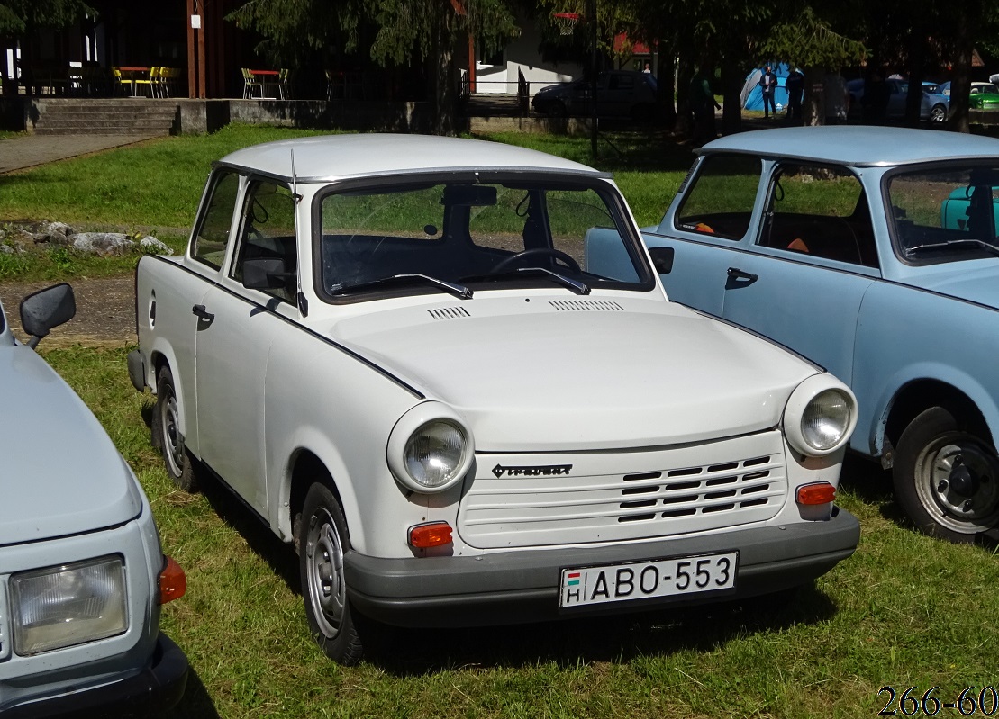 Венгрия, № ABO-553 — Trabant 1.1 (P601) '89-91; Венгрия — XIII. EMTC Trabant-Wartburg és NDK jármű találkozó