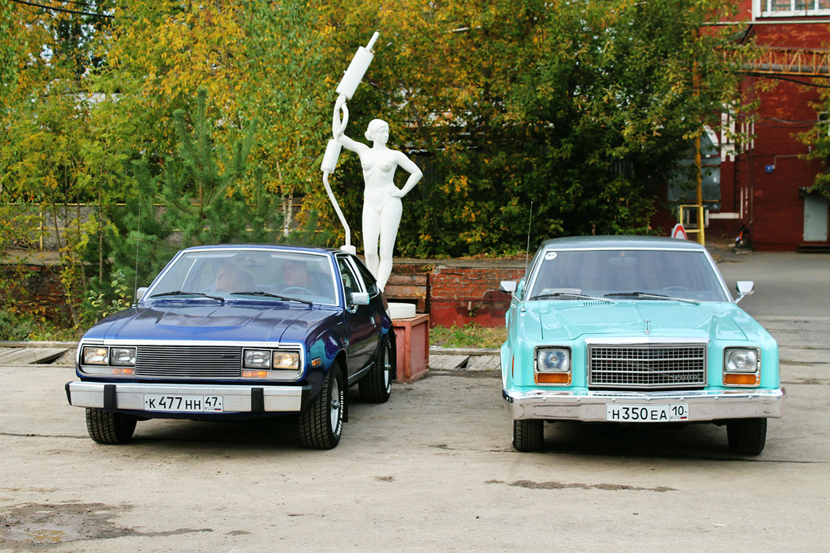 Ленинградская область, № К 477 НН 47 — AMC Spirit '79-83; Карелия, № Н 350 ЕА 10 — Ford Granada (NA) '75-82