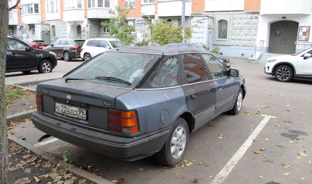 Москва, № Н 724 УС 99 — Ford Scorpio (1G) '85-94