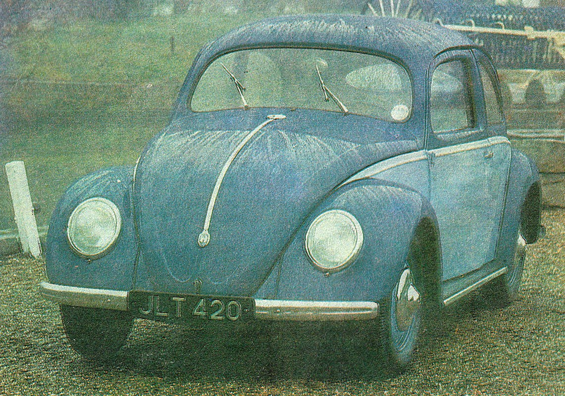 Великобритания, № JLT 420 — Volkswagen Käfer (общая модель); Великобритания — Исторические фотографии