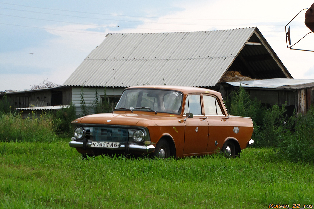 Алтайский край, № Ч 7451 АБ — Москвич-412ИЭ (Иж) '70-82