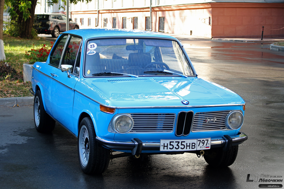 Москва, № Н 535 НВ 797 — BMW 02 Series '66-77; Москва — Алексеевский ретро-стиль 2024