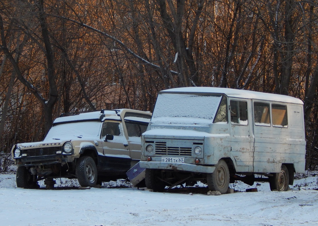 Самарская область, № Р 185 СА 63 — Talbot Matra Rancho '77-85; Самарская область, № Е 281 ТК 63 — Żuk A07B '75-98