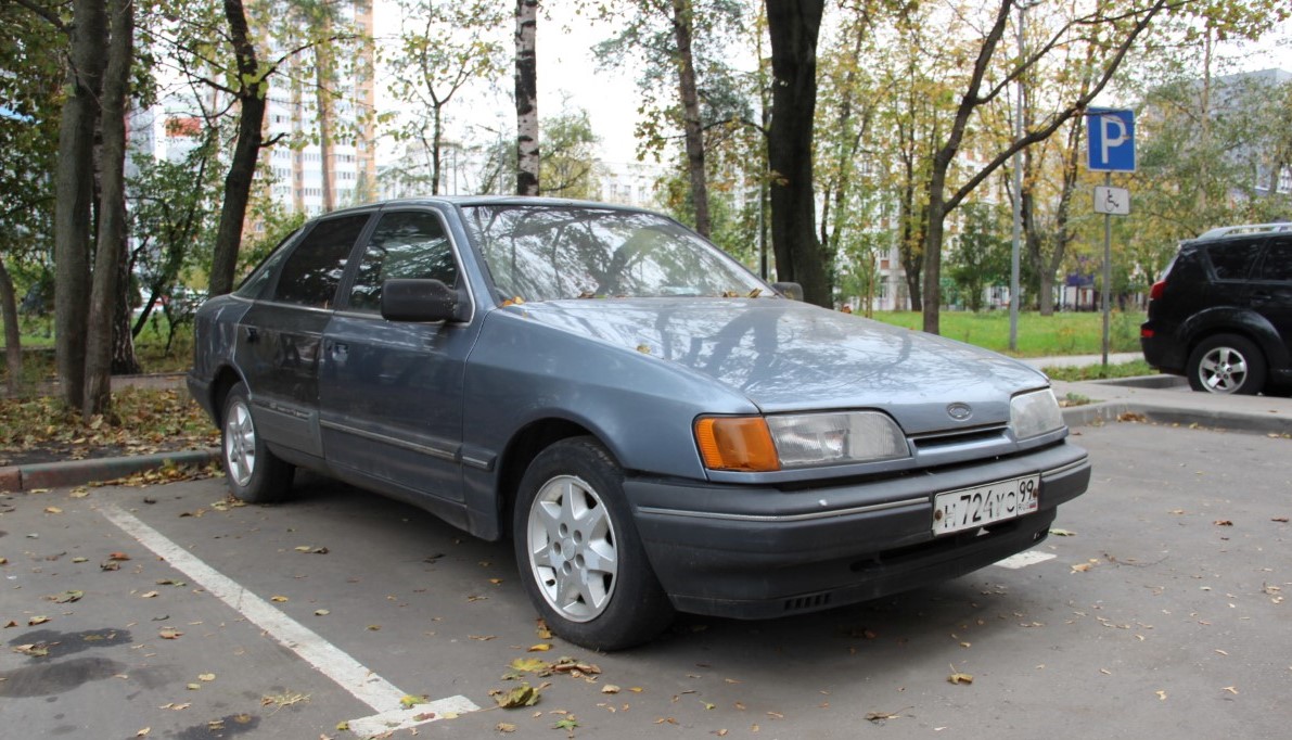 Москва, № Н 724 УС 99 — Ford Scorpio (1G) '85-94