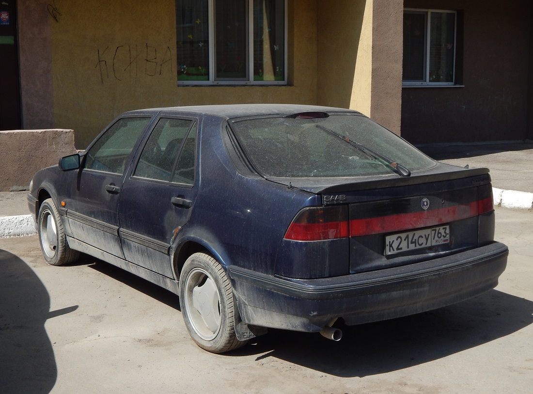 Самарская область, № К 214 СУ 763 — Saab 9000 '84-98