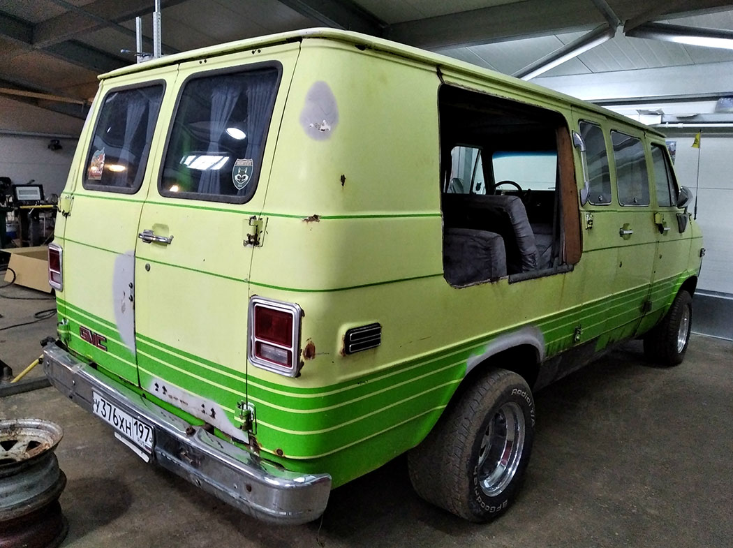 Москва, № У 376 ХН 197 — GMC Vandura '76-96