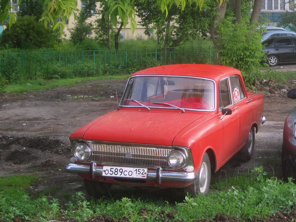 Нижегородская область, № О 589 СО 152 — Москвич-412ИЭ (Иж) '70-82