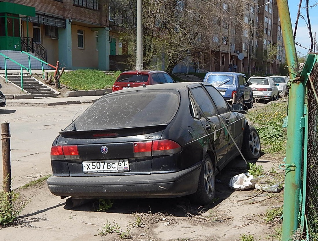 Самарская область, № Х 507 ВС 61 — Saab 900 '93-98; Ростовская область — Вне региона