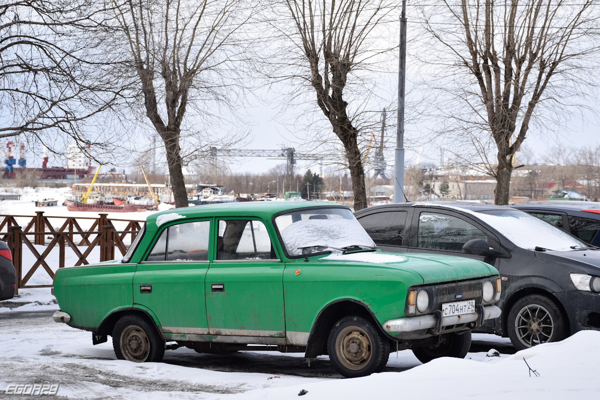 Архангельская область, № С 704 НТ 29 — Москвич-412ИЭ-028 (Иж) '82-97