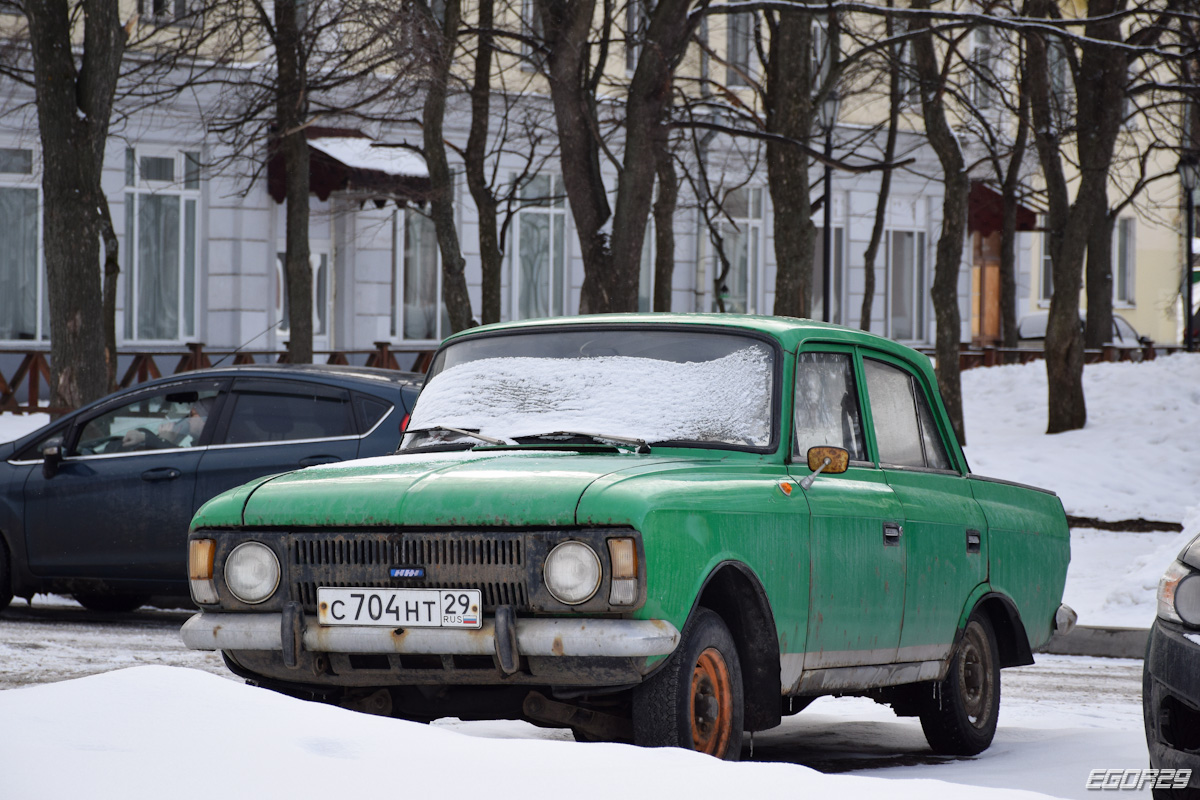 Архангельская область, № С 704 НТ 29 — Москвич-412ИЭ-028 (Иж) '82-97