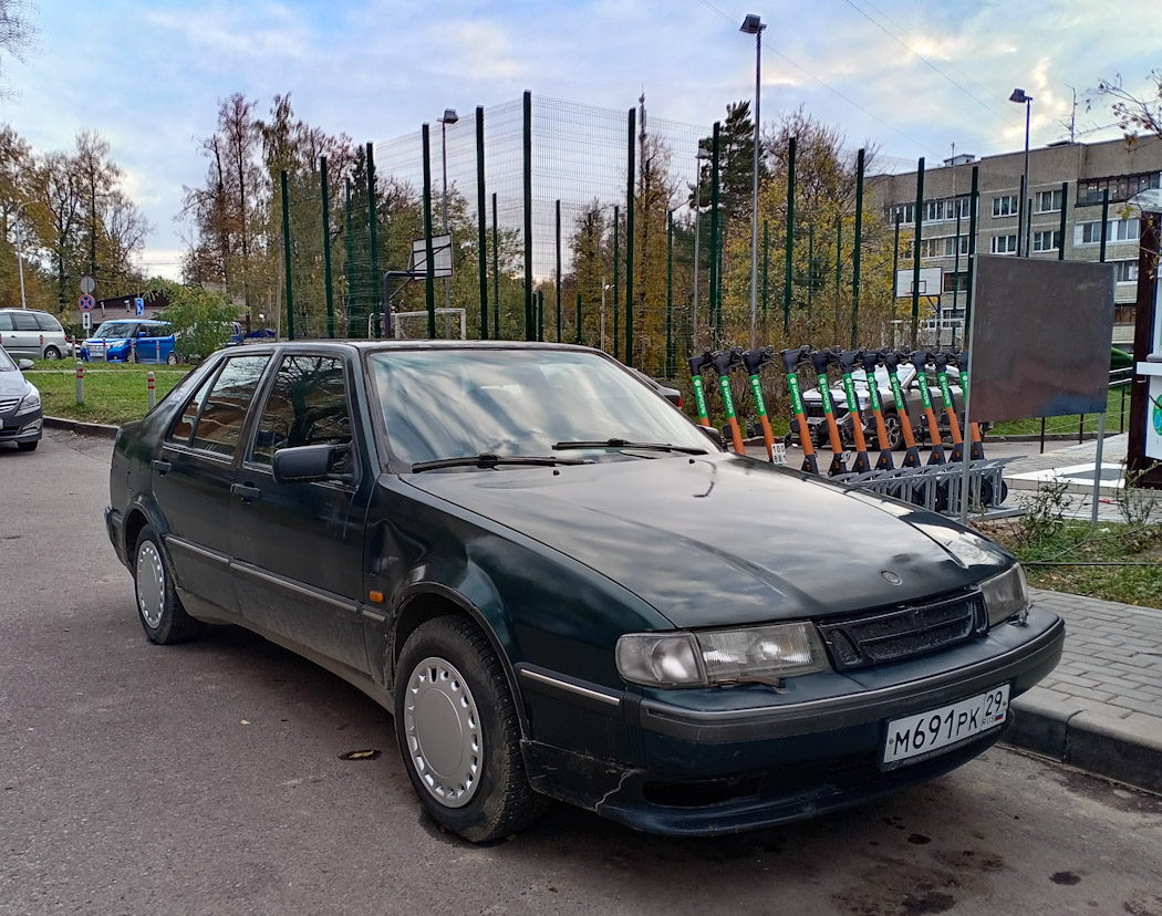 Архангельская область, № М 691 РК 29 — Saab 9000 '84-98