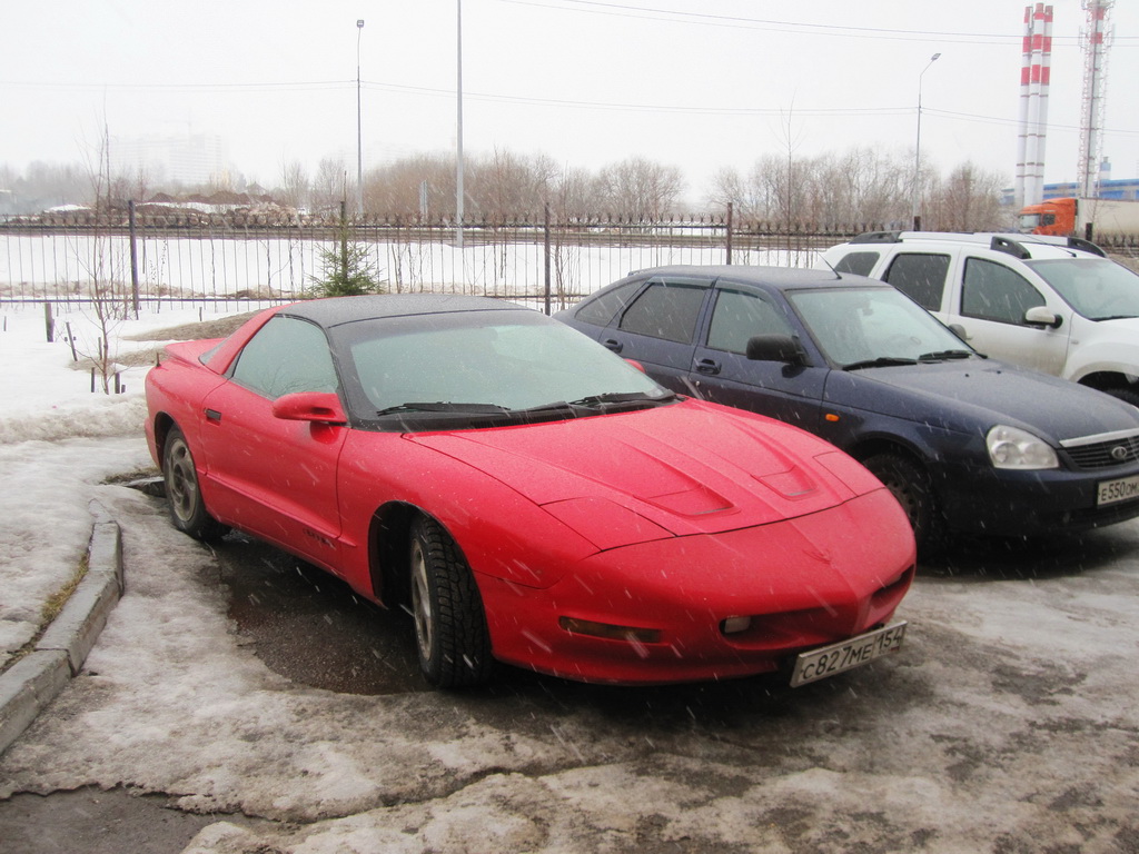 Кировская область, № С 827 МЕ 154 — Pontiac Firebird (4G) '93-97