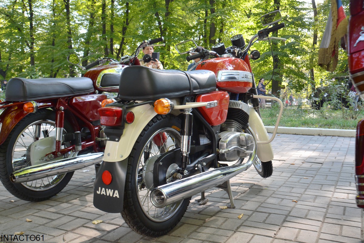 Краснодарский край, № (23) Б/Н РМ 0059 — Jawa 350 typ 634 '73-85; Ростовская область — Retro Motor Show_2023_Октябрь