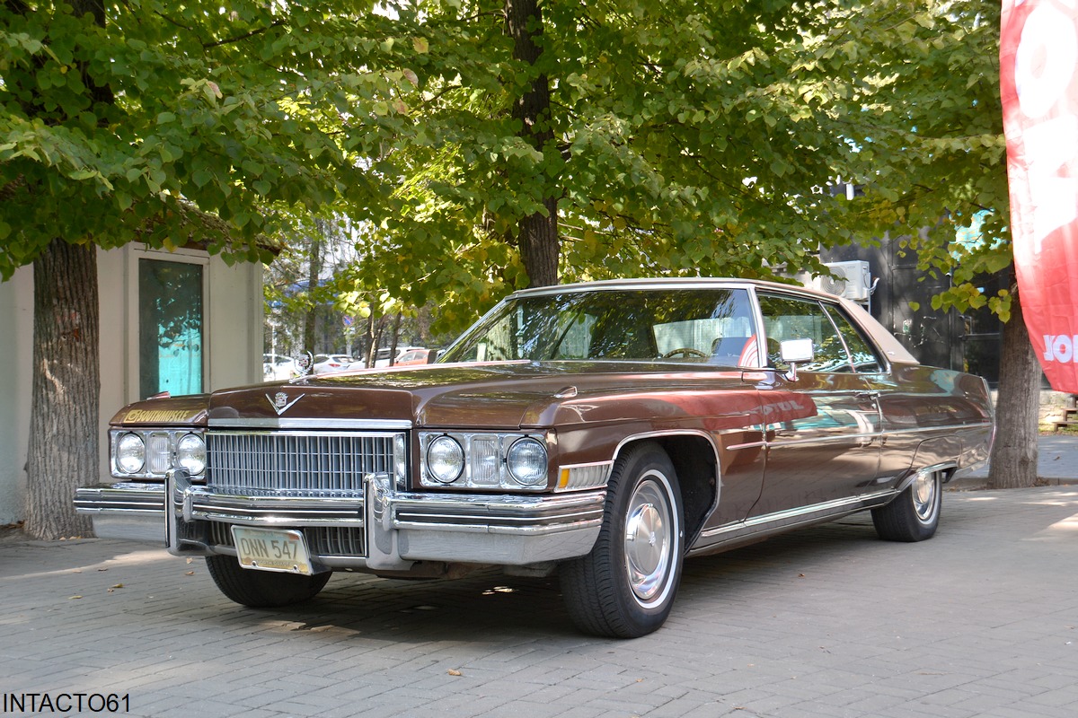 Ростовская область, № DNN 547 — Cadillac DeVille (4G) '71-76; Ростовская область — Retro Motor Show_2023_Октябрь