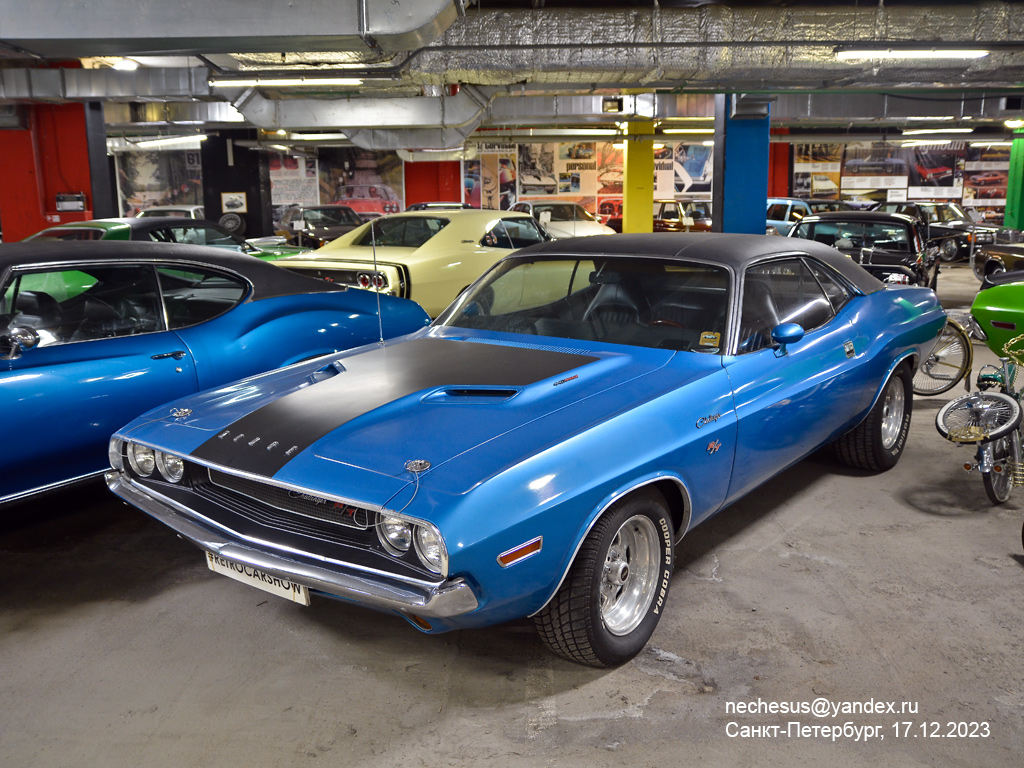 Санкт-Петербург, № Н 126 УЕ 178 — Dodge Challenger '70-74; Санкт-Петербург — Retro Car Show