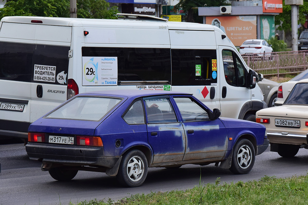 Волгоградская область, № М 317 УЕ 34 — Москвич-2141 Святогор '98-01